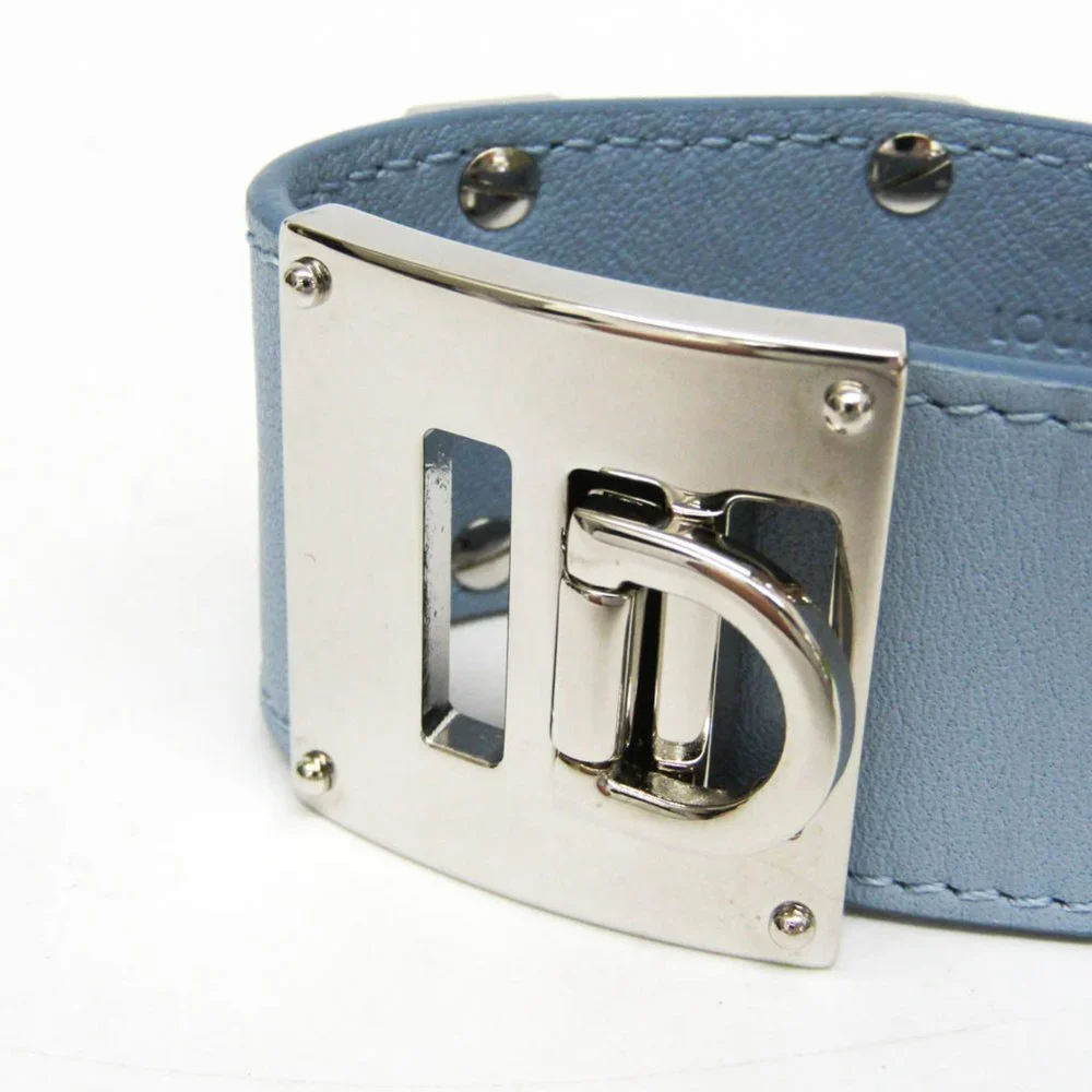 LOUIS VUITTON Blue Leather Bracelet - Picture 5 of 11